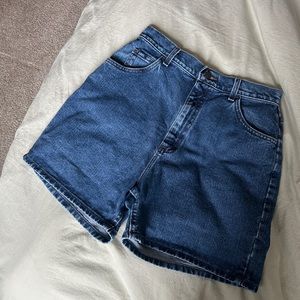 Vintage Lee High Rise Jean Shorts
